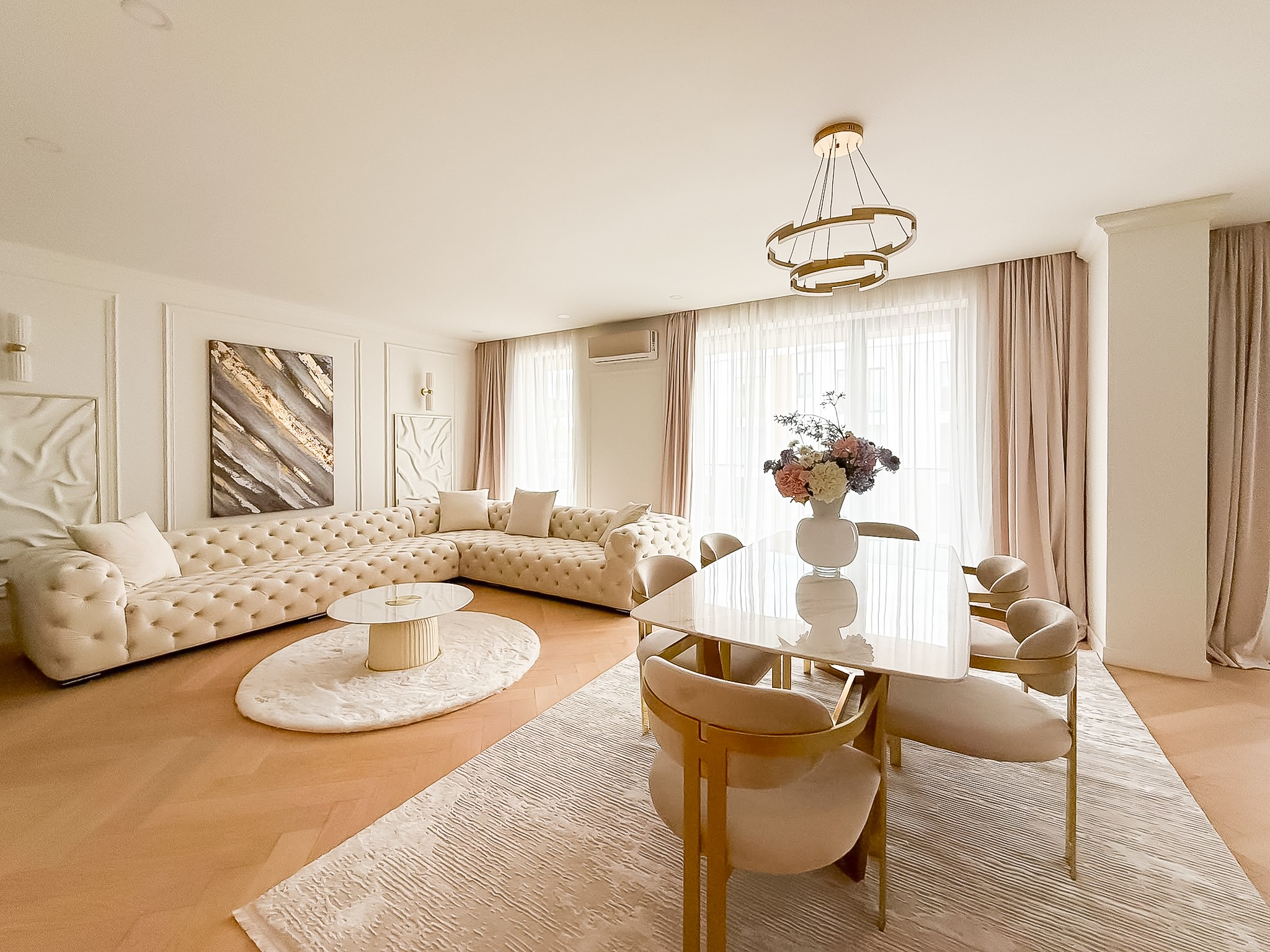 Apartament 4 Camere Mobilat de Închiriat | Iancu Nicolae | 125 mp + 2 Locuri Parcare