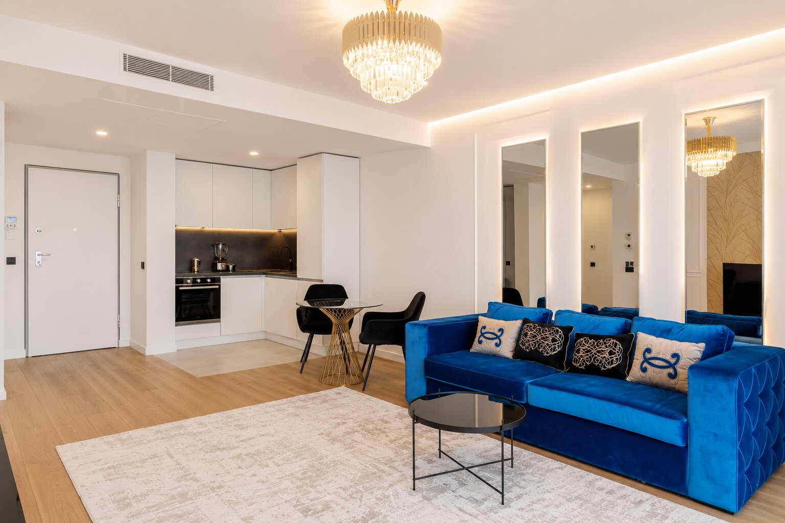 Apartament 2 Camere de Închiriat | One Herăstrău Towers | 56mp + Terasă 14mp